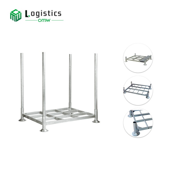 Metal Post Pallet Stacking Rack
